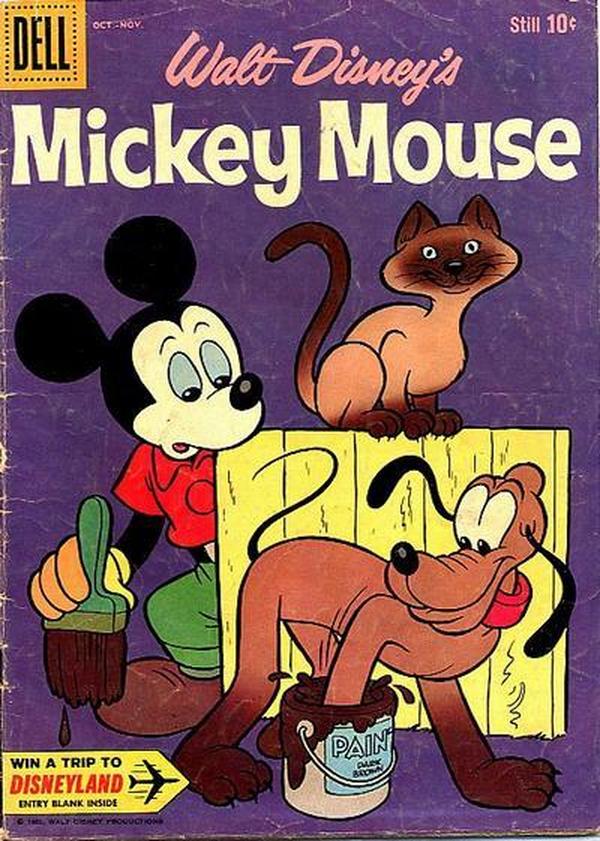 Walt Disney's Mickey Mouse #74 cover