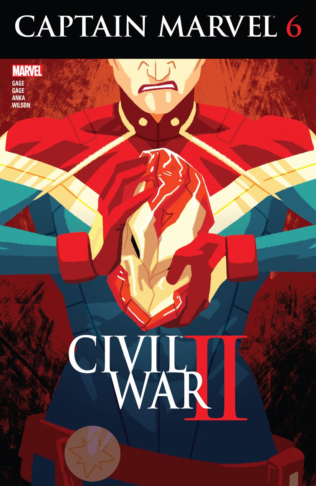 Captain Marvel #6 cover