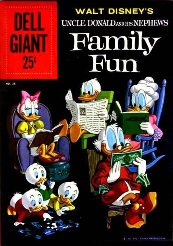 Dell Giant #38 cover