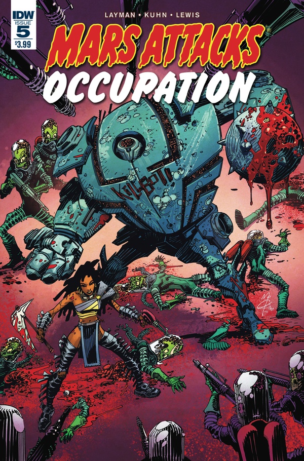 Mars Attacks: Occupation #5 cover