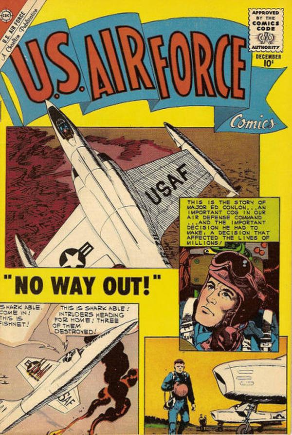 U.S. Air Force Comics #13 cover
