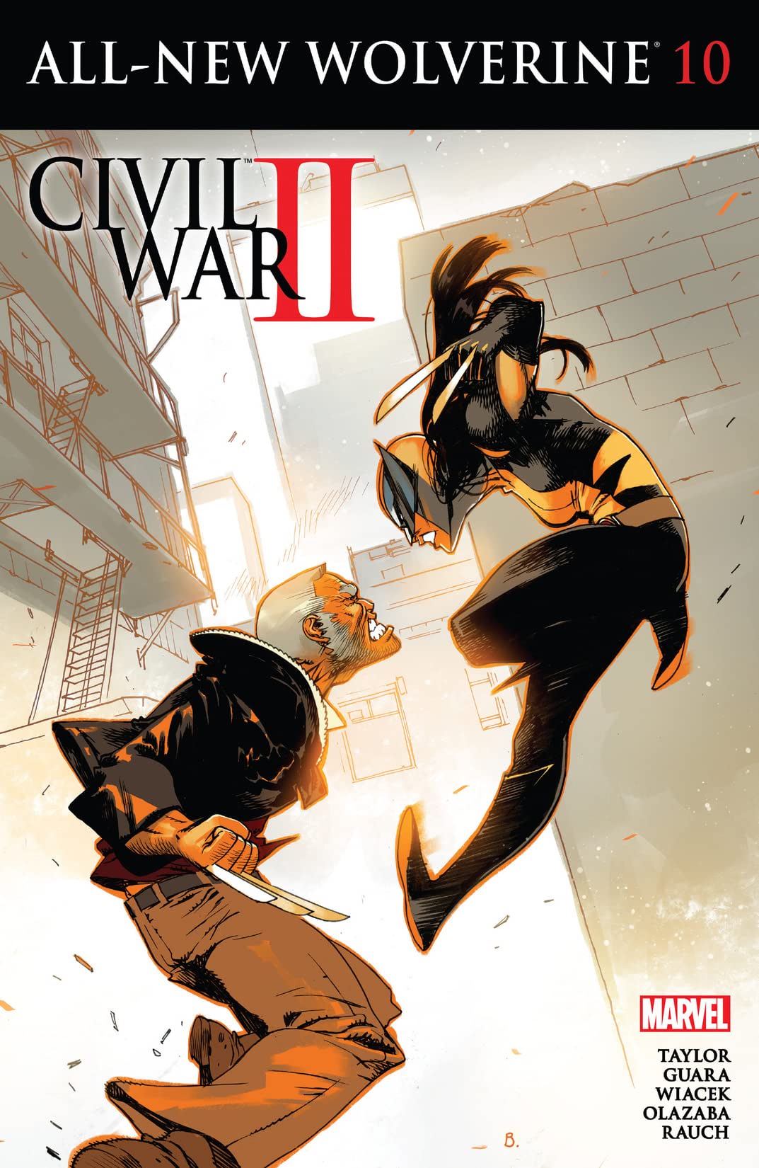 All-New Wolverine #10 cover