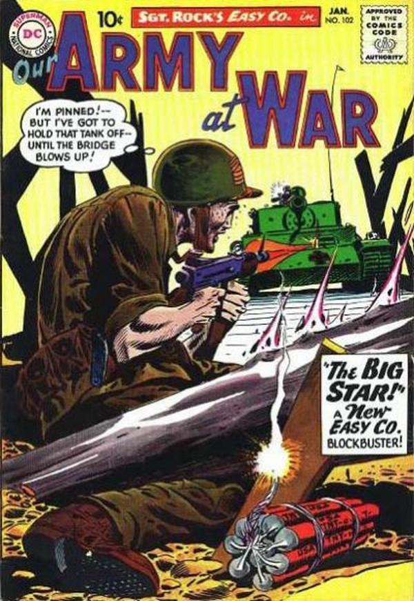 Our Army at War #102 cover