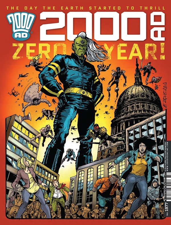 2000 AD #1977 cover