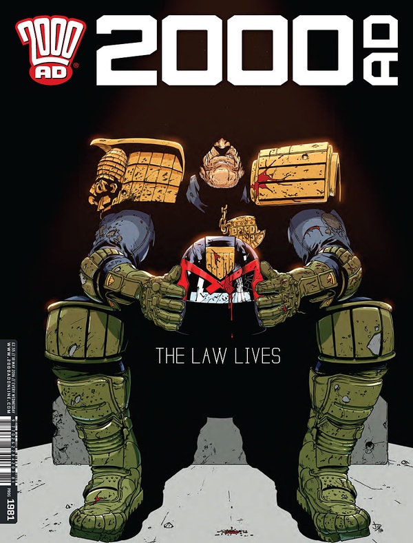 2000 AD #1981 cover