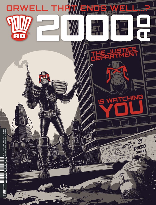 2000 AD #1984 cover