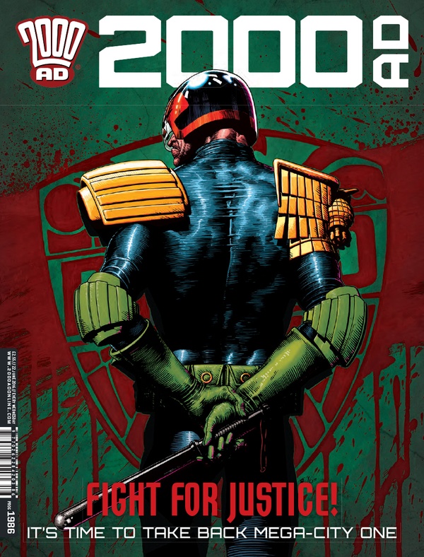 2000 AD #1986 cover