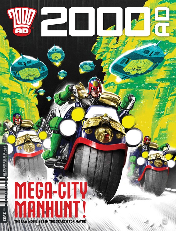 2000 AD #1991 cover