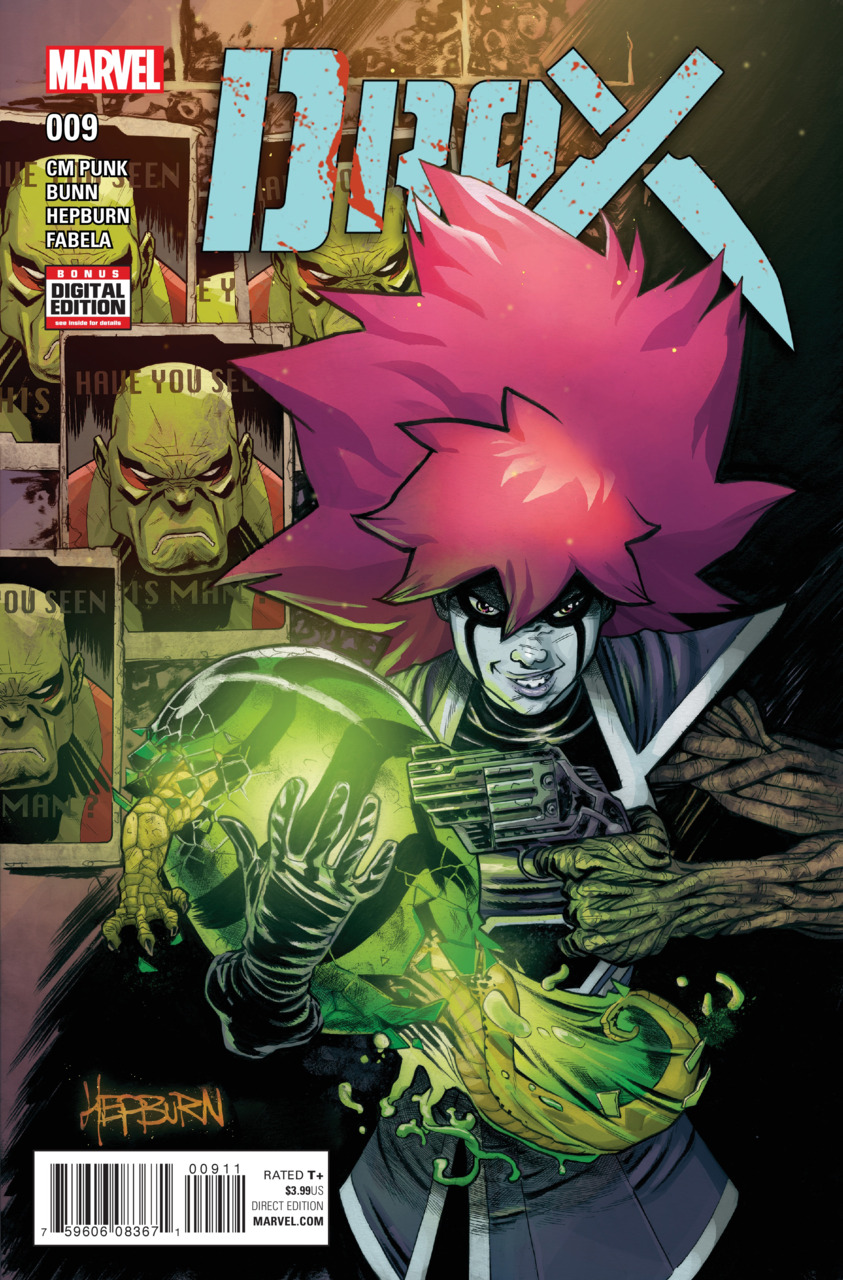 Drax #9 cover