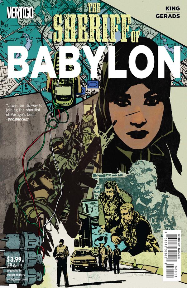 Sheriff of Babylon #9 cover
