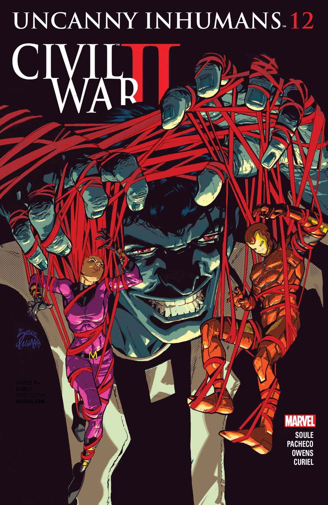 Uncanny Inhumans #12 cover