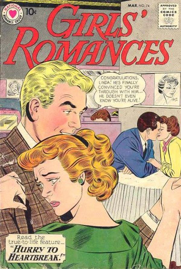 Girls' Romances #74 cover