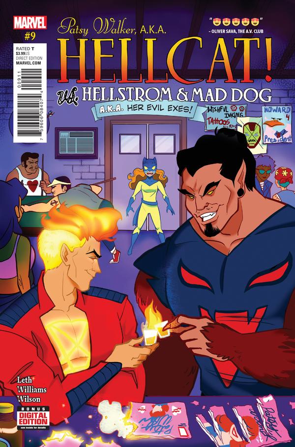 Patsy Walker, A.K.A. Hellcat! #9 cover