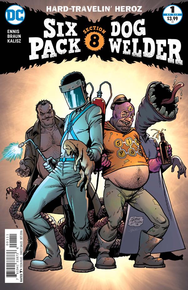 Sixpack and Dogwelder: Hard Travelin' Heroz #1 cover