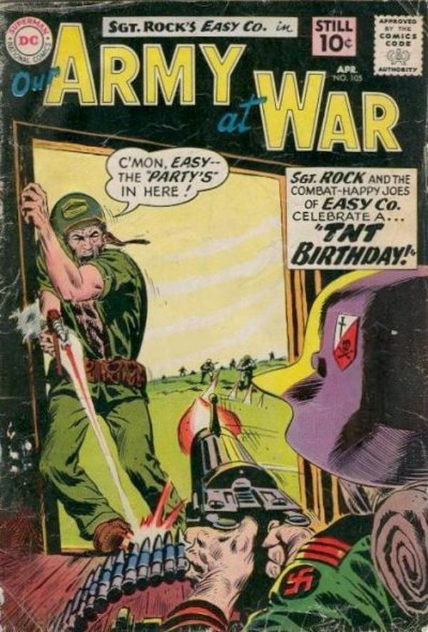 Our Army at War #105 cover