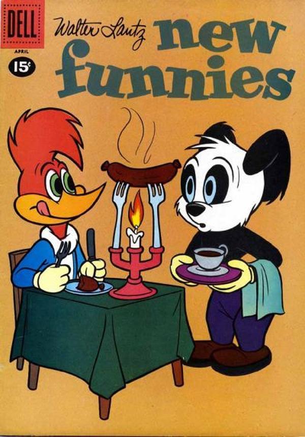 Walter Lantz New Funnies #282 cover