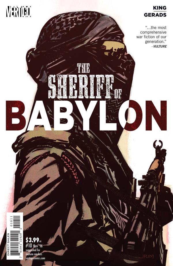 Sheriff of Babylon #10 cover
