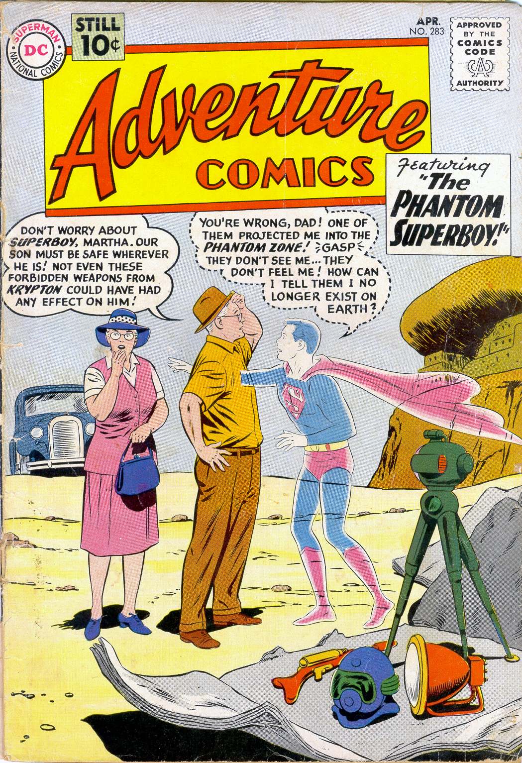 Adventure Comics #283 cover