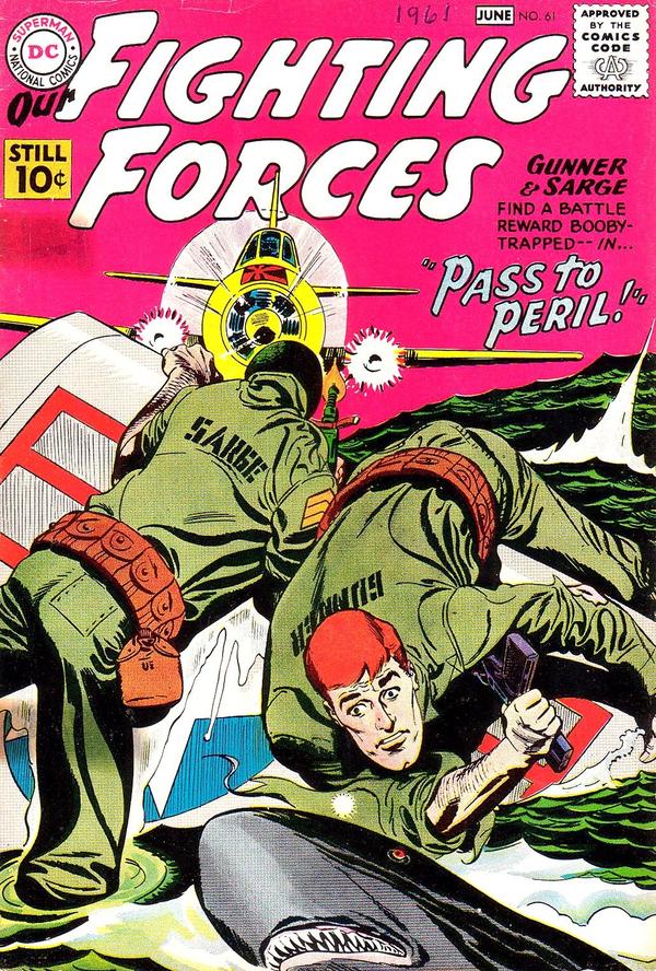 Our Fighting Forces #61 cover