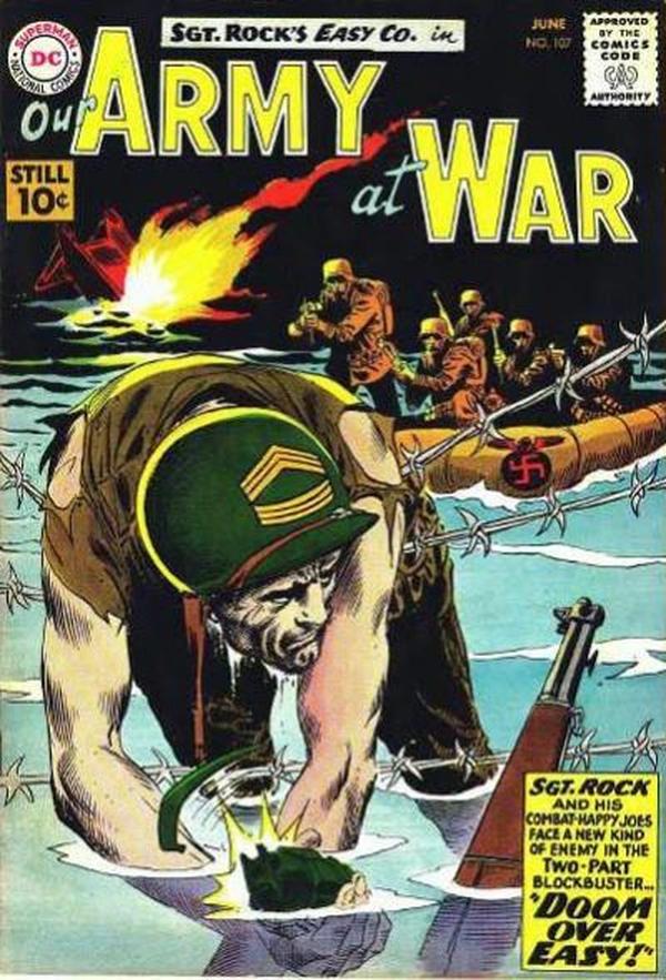 Our Army at War #107 cover