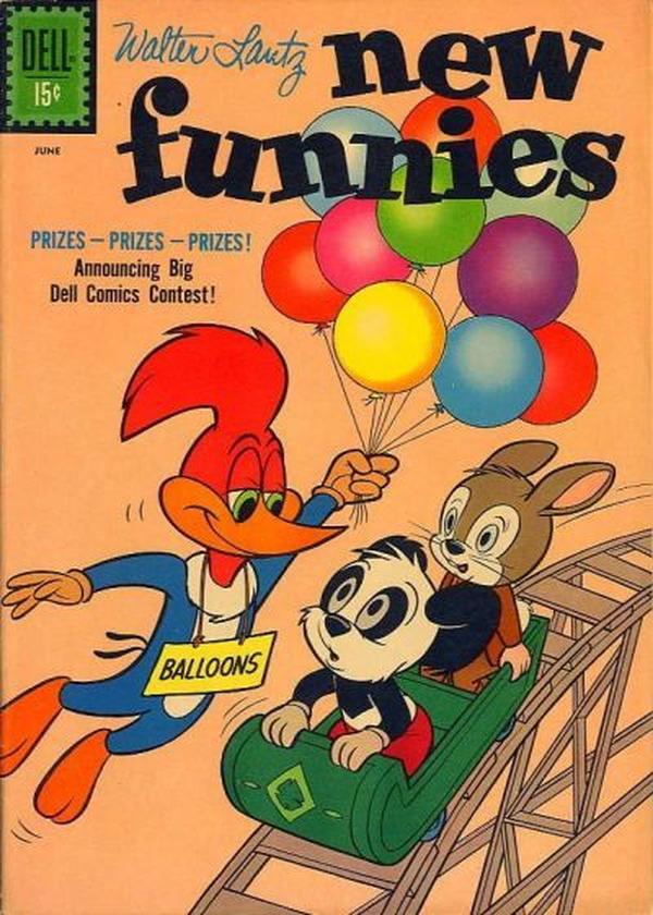 Walter Lantz New Funnies #283 cover