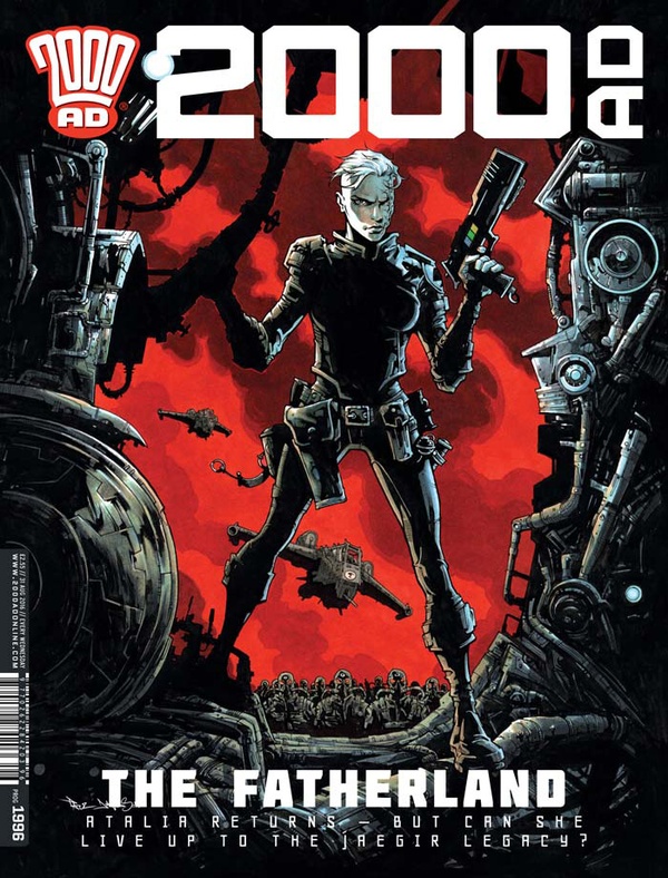 2000 AD #1996 cover
