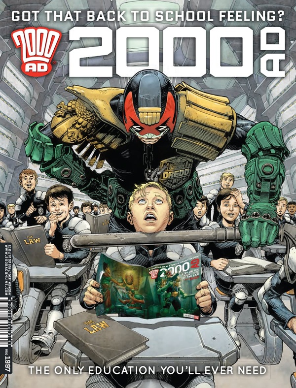 2000 AD #1997 cover