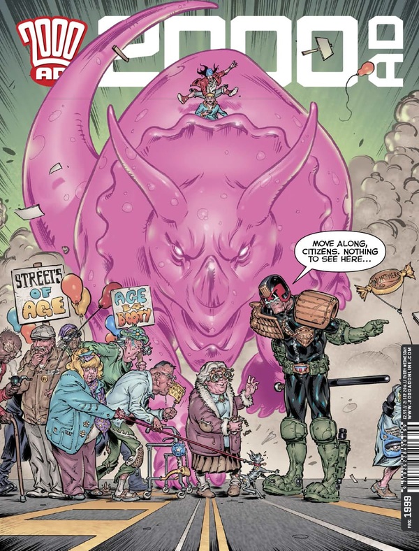 2000 AD #1999 cover