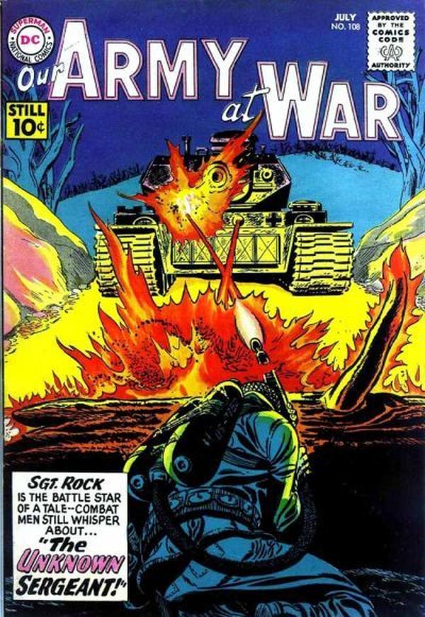 Our Army at War #108 cover