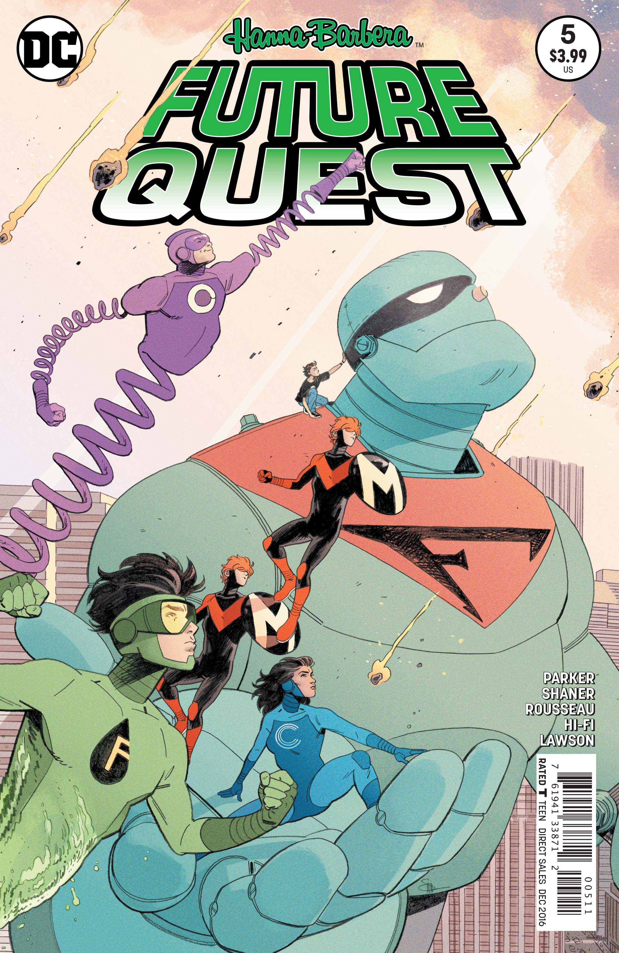 Future Quest #5 cover