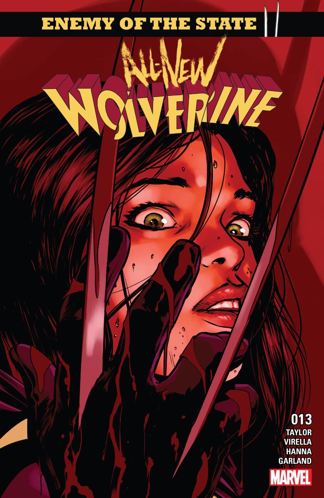 All-New Wolverine #13 cover