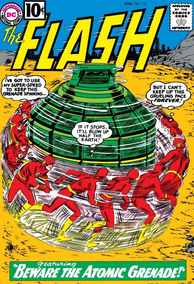 The Flash #122 cover