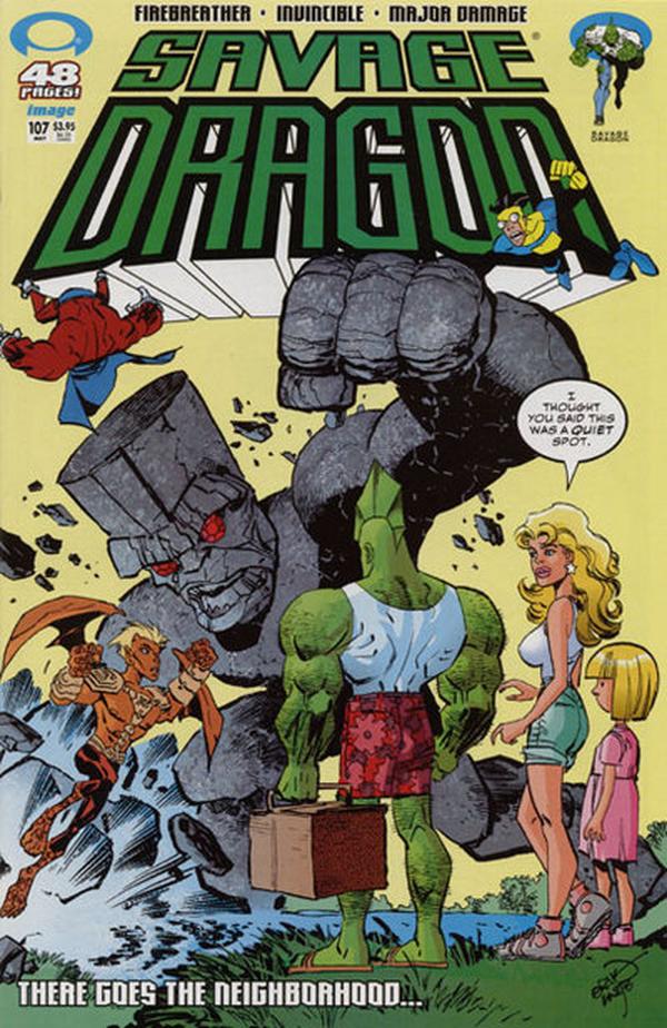 Savage Dragon #107 cover