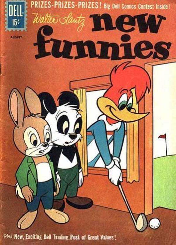 Walter Lantz New Funnies #284 cover