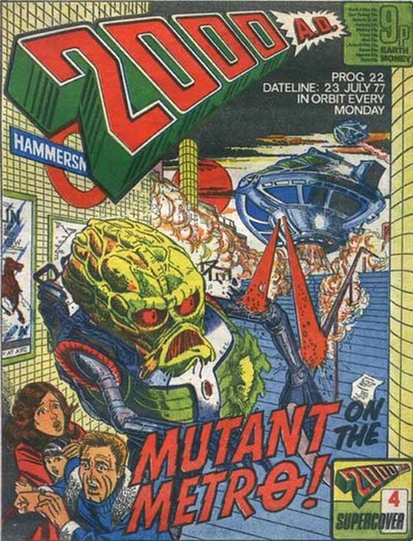 2000 AD #22 cover