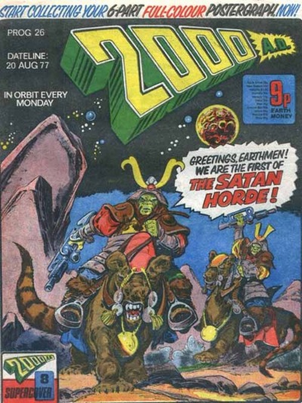 2000 AD #26 cover