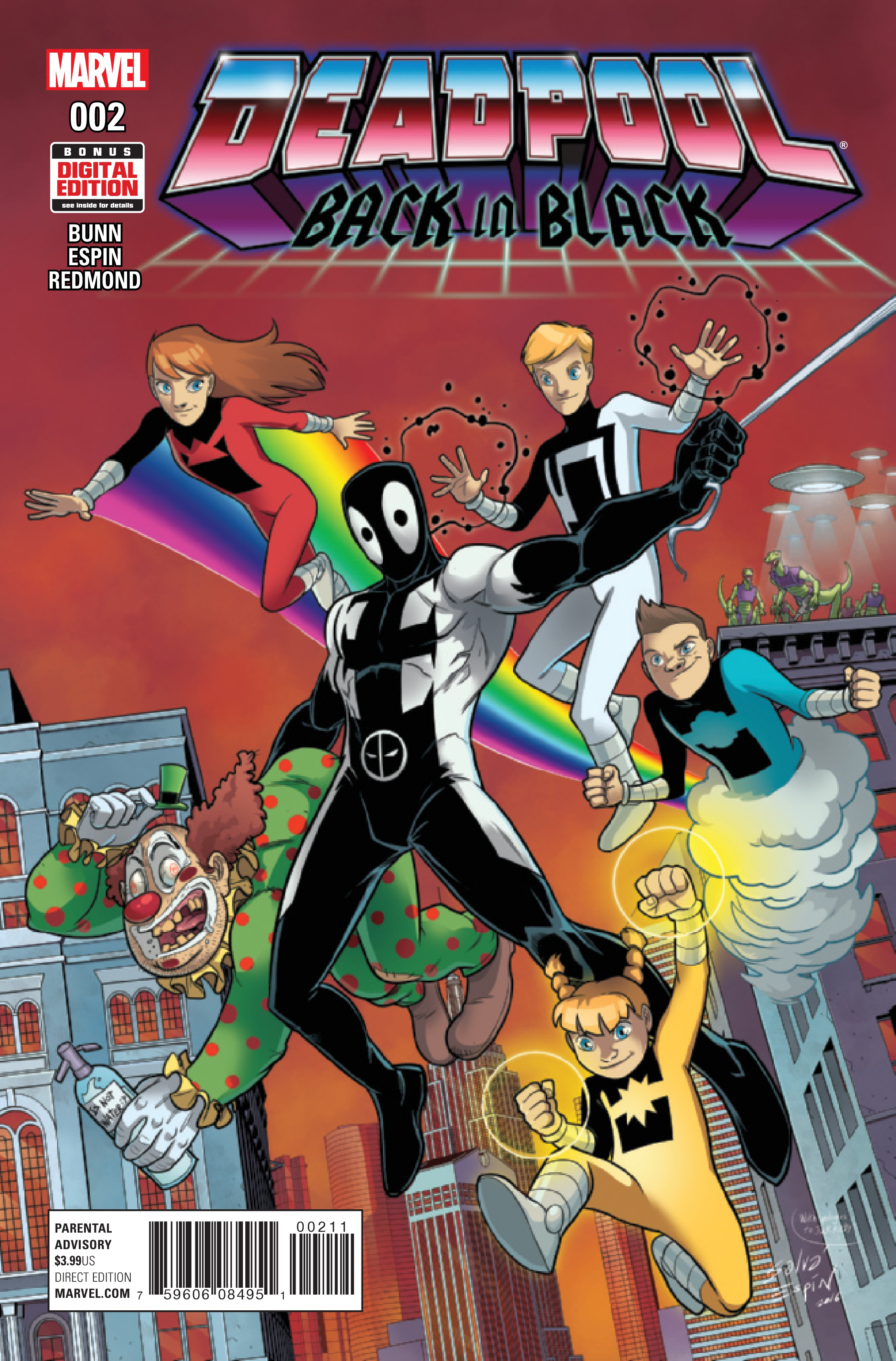 Deadpool: Back in Black #2 cover