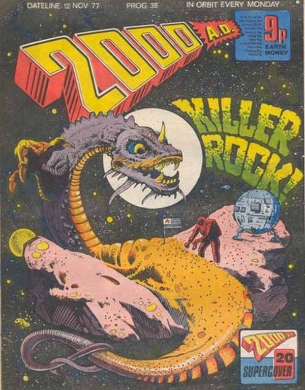 2000 AD #38 cover
