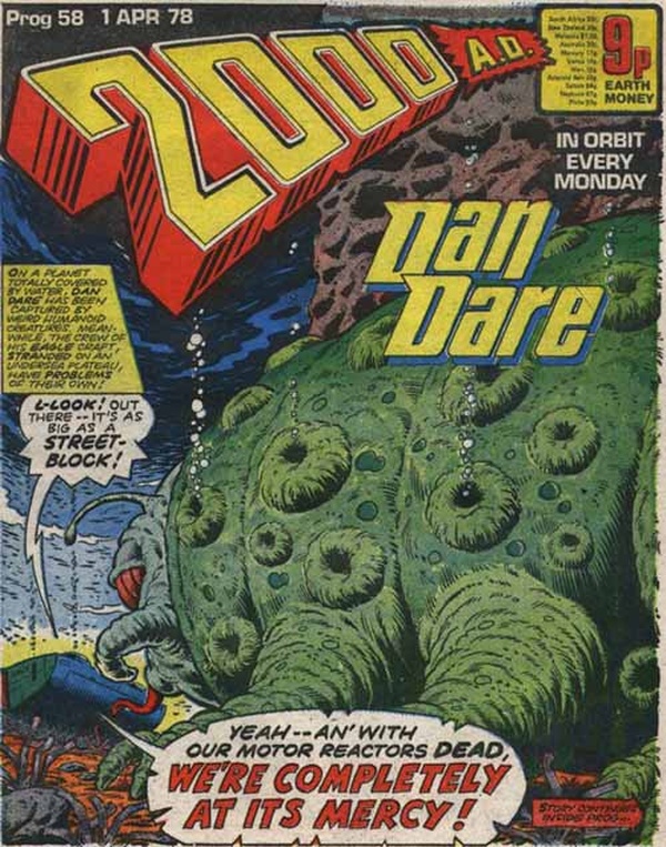 2000 AD #58 cover
