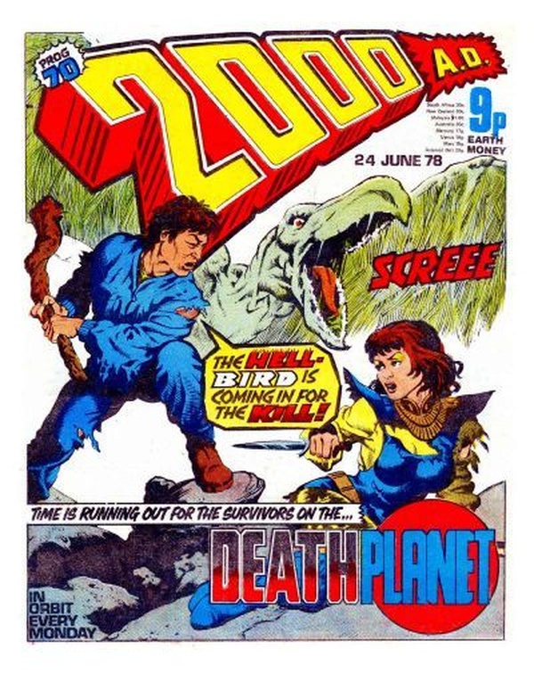 2000 AD #70 cover