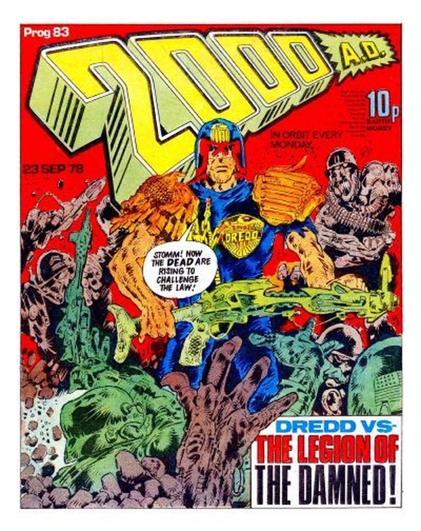 2000 AD #83 cover