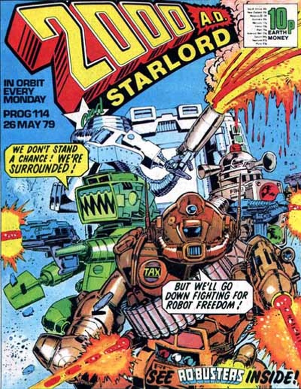 2000 AD and Starlord #114