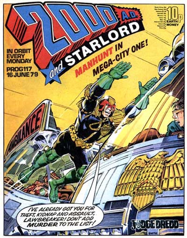 2000 AD and Starlord #117