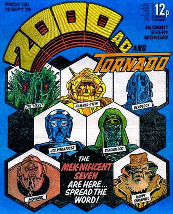 2000 AD and Tornado #130 cover