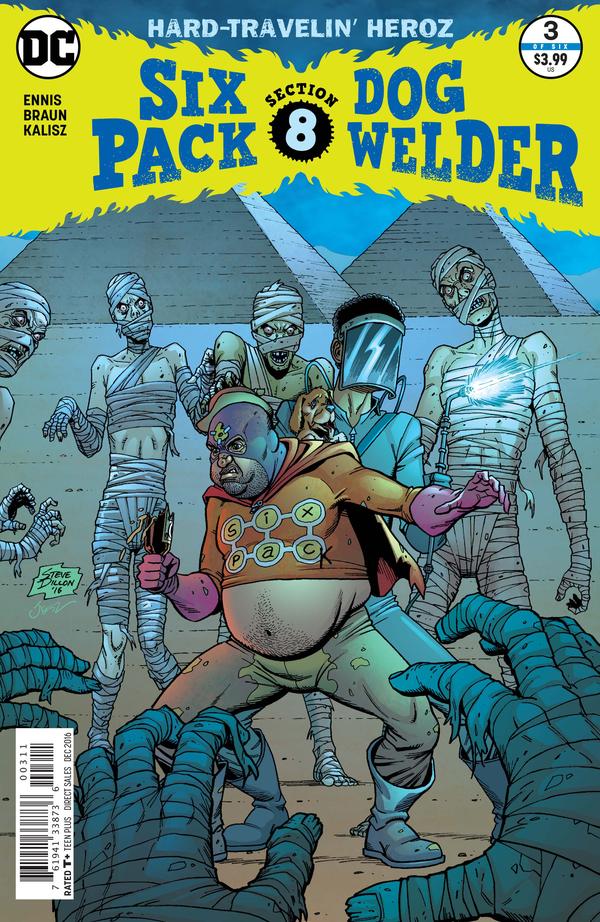 Sixpack and Dogwelder: Hard Travelin' Heroz #3 cover