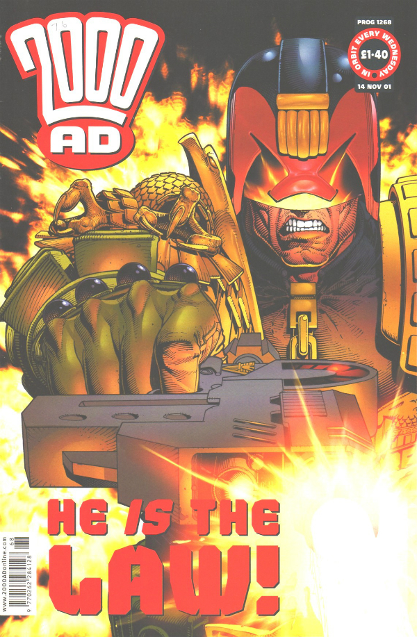 2000 AD #1268 cover