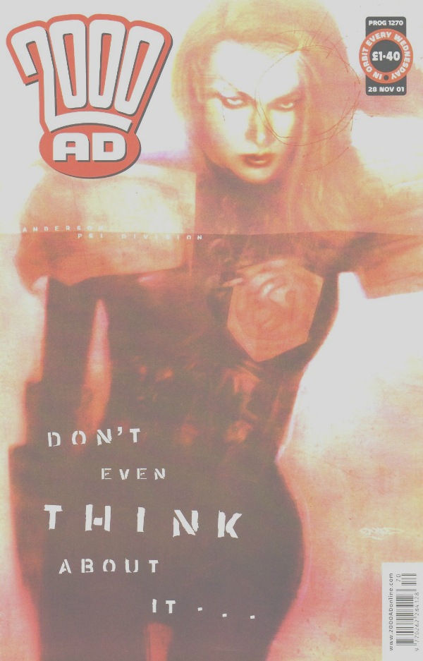 2000 AD #1270 cover
