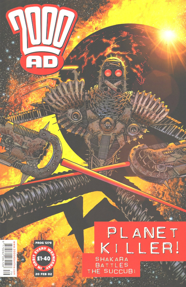 2000 AD #1279 cover