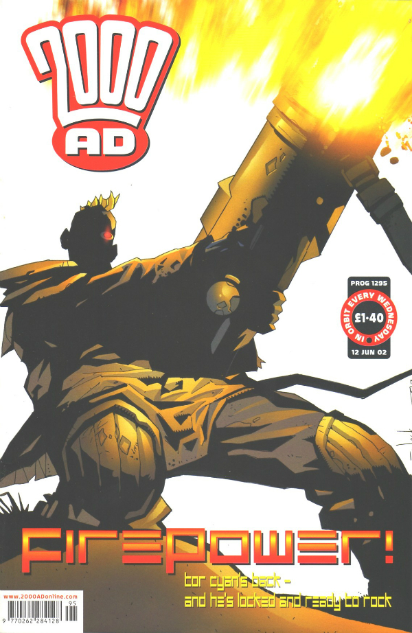 2000 AD #1295 cover