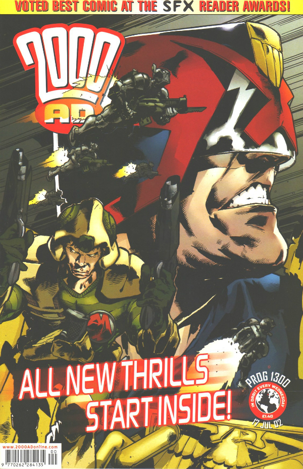 2000 AD #1300 cover